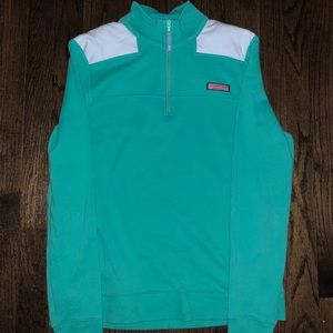 Teal VV Shep Shirt